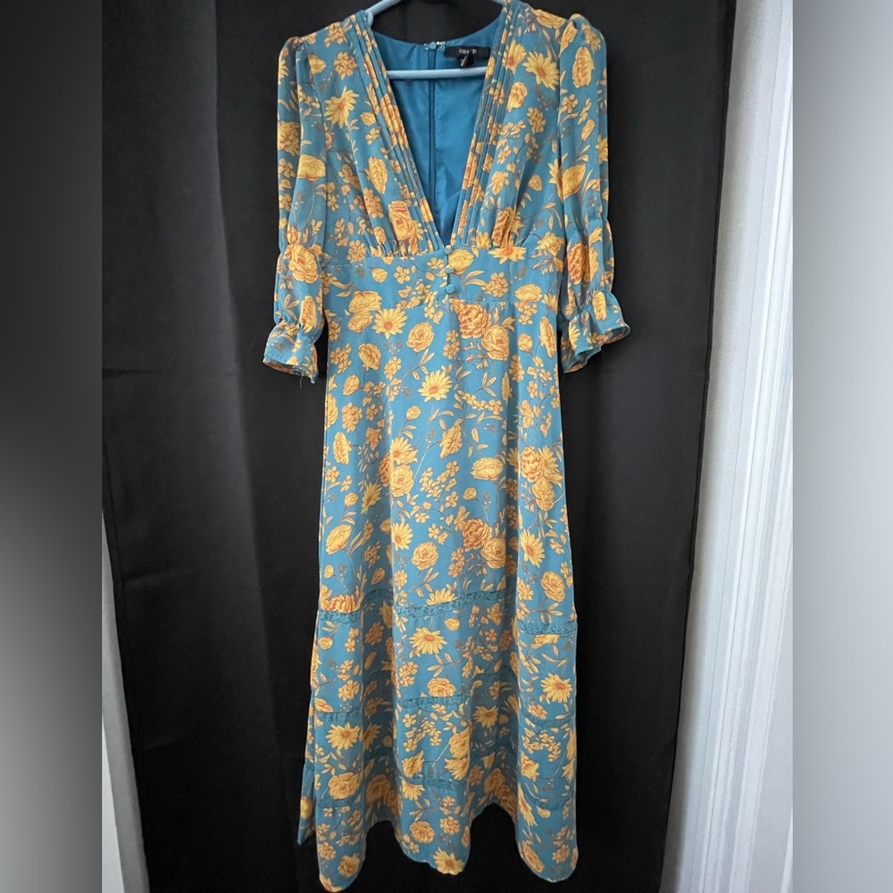 FOREVER 21 midi floral dress